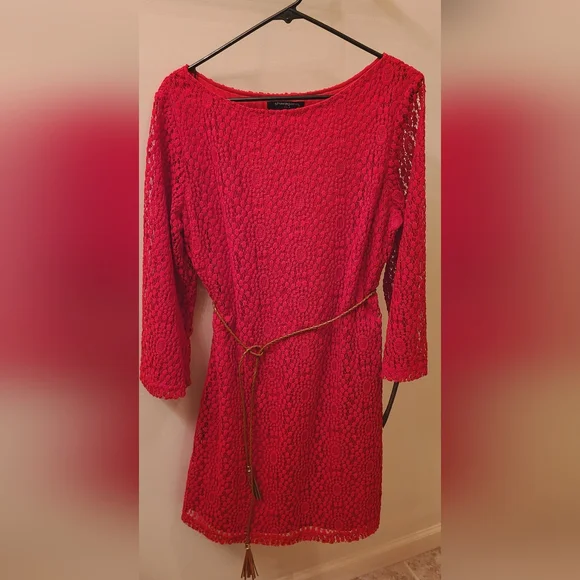sharagano dress lace SHARAGANO" ELEGANT BLACK LACE DRESS NEW WITH TAGS PLUS SIZE 24W